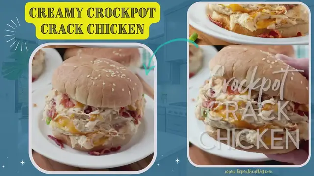 Video thumbnail for Creamy Crockpot Crack Chicken
