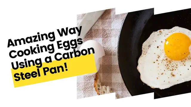 Video thumbnail for Amazing Way Cooking Eggs Using a Carbon Steel Pan!