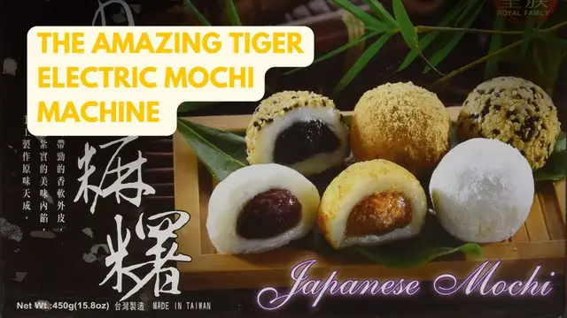 Video thumbnail for The Amazing Tiger Electric Mochi Machine – Tiger Corporation SMJ-A18U 10 Review