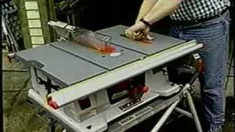 Video thumbnail for Ridgid Table Saw