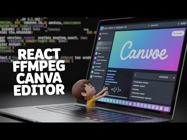 Video thumbnail for Build a React.js FFMPEG WASM Canva Clone Timeline Video Editor in Browser Using TypeScript