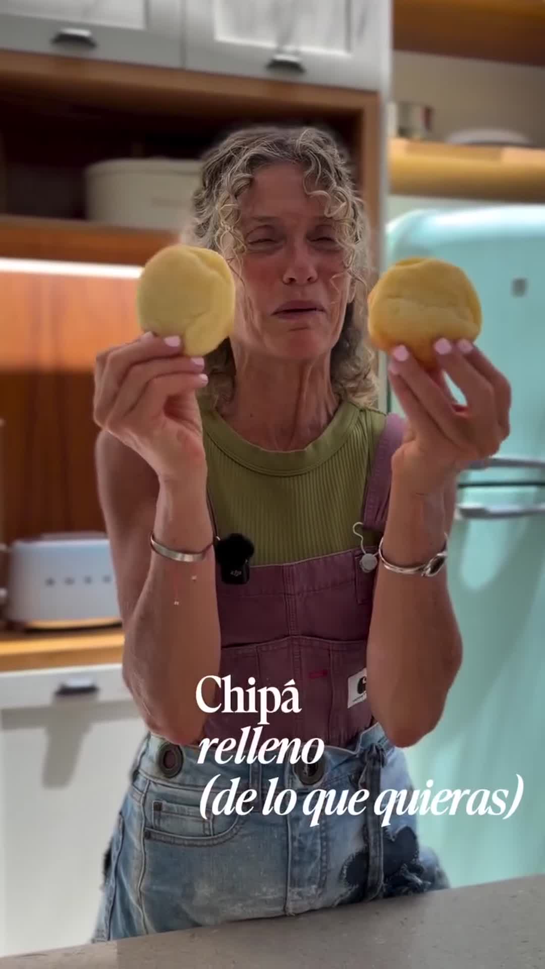 Video thumbnail for Chipa rellena casera fácil (con jamón, queso y palta) | Receta paso a paso