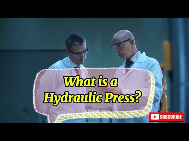 Video thumbnail for What is a Hydraulic Press?