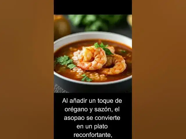 Video thumbnail for Asopao de camarones receta tradicional dominicana