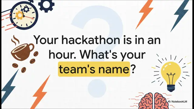 Video thumbnail for Fun Hackathon Team Names for Your Coding Crew (Funny, Cool, & Clever Ideas!)