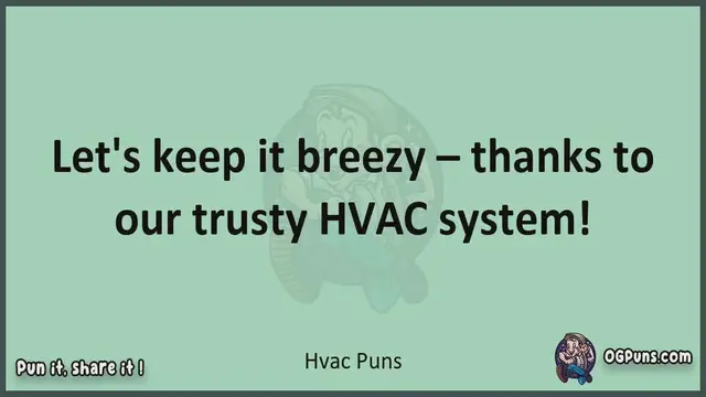 Video thumbnail for Hvac - Jokes, Puns, Wordplays, and Laughter
