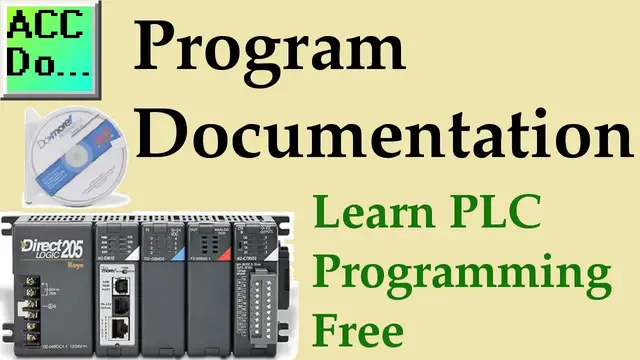Video thumbnail for Learn PLC Programming - Free 3 - Program Documentation