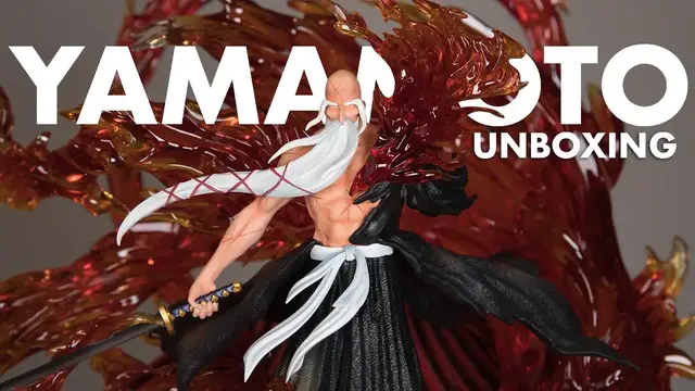 Video thumbnail for BLEACH UNBOXING! Yamamoto Bankai 🔥💀 Statue by WS Studio