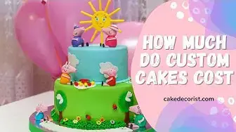 Video thumbnail for How Much Do Custom Cakes Cost