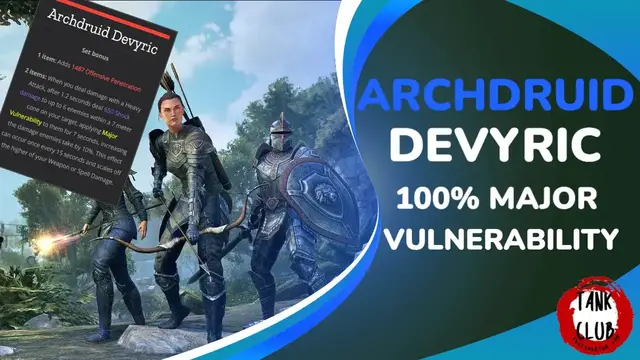 Video thumbnail for NEW META? Archdruid Devyric - 100% Major Vuln | Elder Scrolls Online | Lost Depths PTS