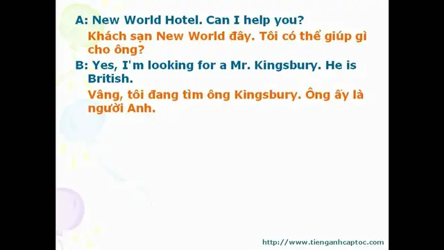 Video thumbnail for English for Business - Unit 04 - Dialogue 012