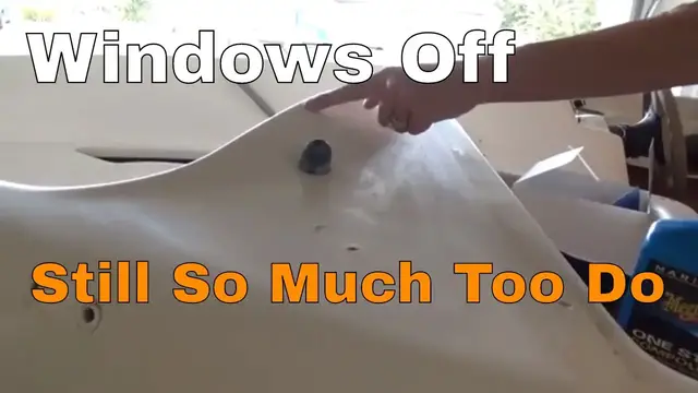 Video thumbnail for Boat Restoration Update, Windows, Floor, Engine EP #19 || Bayliner Bowrider 175