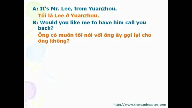 Video thumbnail for English for Business - Unit 10 - Dialogue 007