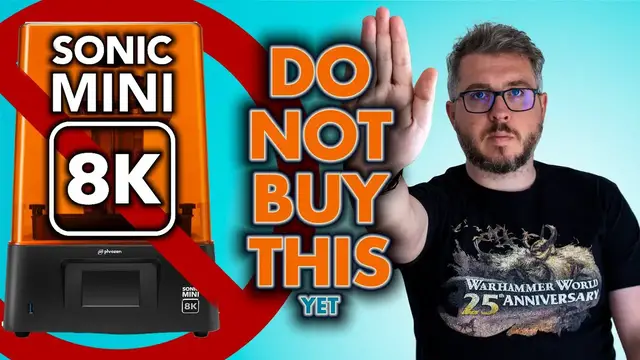 'Video thumbnail for DO NOT BUY - Phrozen Sonic Mini 8k Review for Miniatures, Warhammer & More'