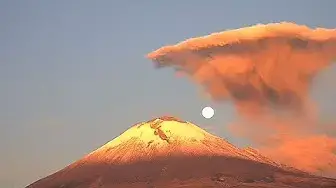 Video thumbnail for Popocatépetl volcano, Mexico: elevated activity 15-16 Aug 2019