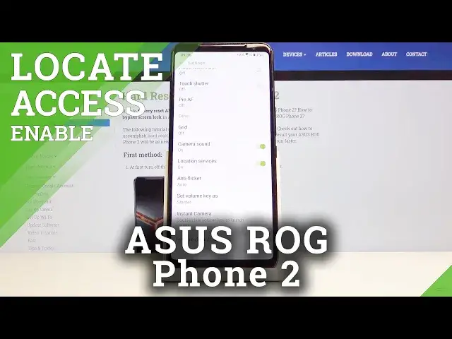 'Video thumbnail for How to Use Location Tags in Asus Rog Phone 2 – Activate Camera Location Tags'