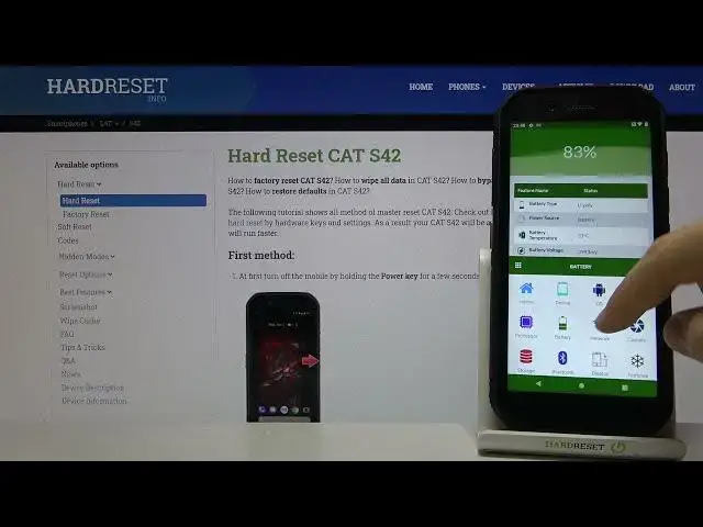 Video thumbnail for CPUZ Pro Benchmark on CAT S42 – Check Specification
