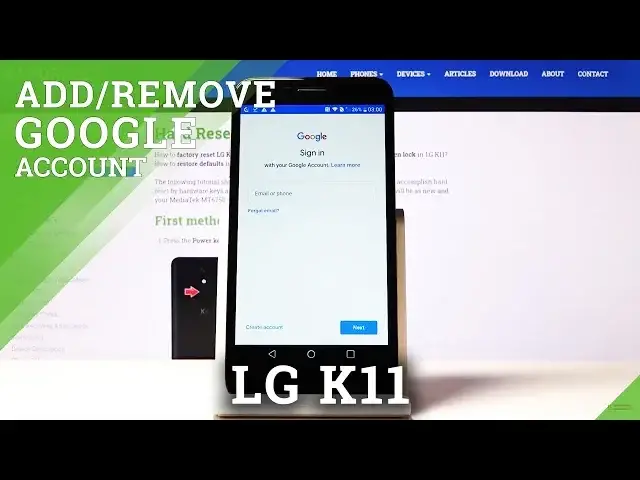 Video thumbnail for How to Add Google Account in LG K11 – Activate Google Account