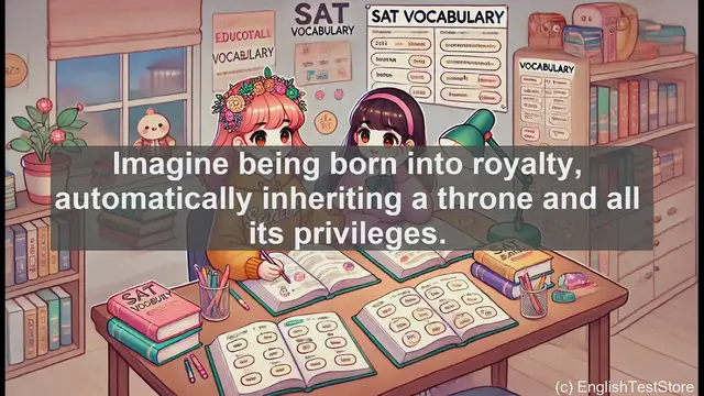 Video thumbnail for 5000 Must Know SAT Vocabulary - Birthright: Understanding Your Inherited Privileges