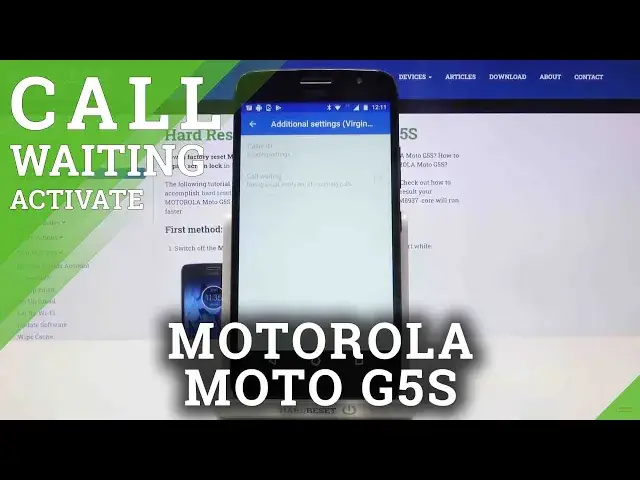 Video thumbnail for How to Enable Call Waiting in MOTOROLA Moto G5S – Find Cal Waiting Options