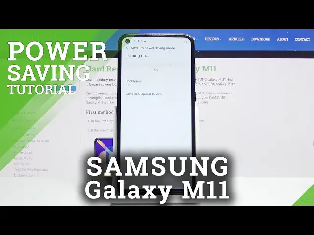 'Video thumbnail for How to Enable Power Saving Mode on SAMSUNG Galaxy M11 – Turn On Battery Saver'