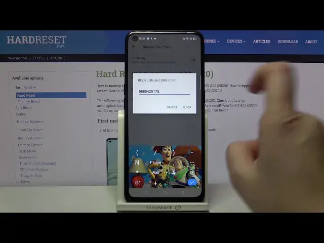 'Video thumbnail for How to Block Number on OPPO A33 2020 – Block Contacts'