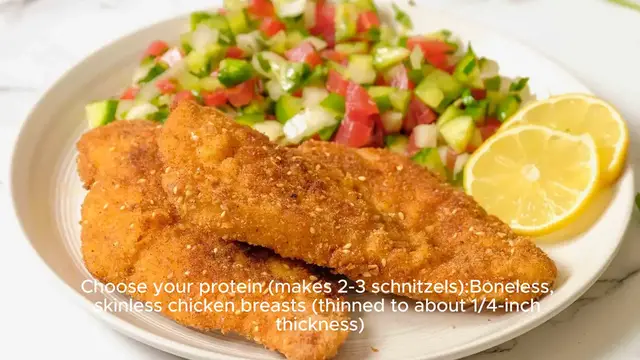 Video thumbnail for Schnitzel recipe
