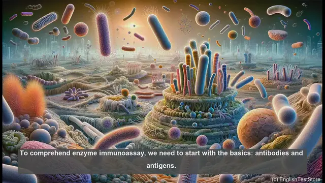 Video thumbnail for Enzyme immunoassay in biology - meaning, definition and examples