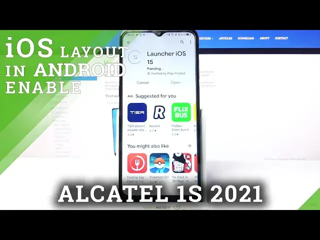 'Video thumbnail for How to Download and Apply iOS Launcher on ALCATEL 1S 2021 – Change Launcher'