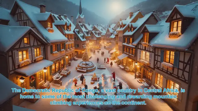 Video thumbnail for Scaling the Peaks: Top 10 Mountain Climbing Destinations in the Democratic Republic of Congo