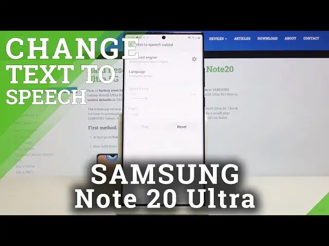 'Video thumbnail for How to Personalize Text to Speech in SAMSUNG Galaxy Note 20 Ultra – Convert Text'
