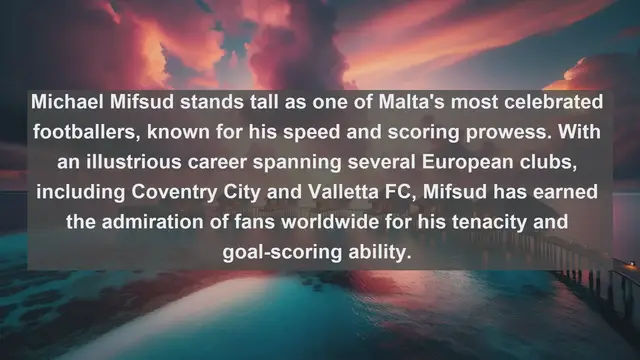 Video thumbnail for Maltese Marvels: Discover the Top 10 Football Stars from Malta