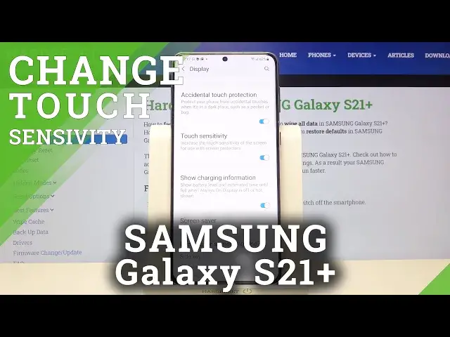 'Video thumbnail for How to Increase Screen Sensitivity in SAMSUNG Galaxy S21+ – Make Screen More Sensitive'