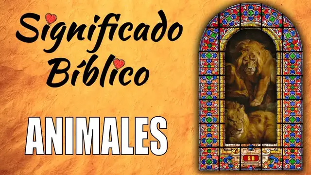 Video thumbnail for Animales Significado Bíblico | ¿Qué Significa Animales en la Biblia? 🙏