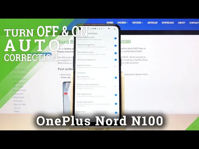 Video thumbnail for How to Disable / Enable Auto Correction OnePlus Nord N100 – Turn On / Off Predictive Text