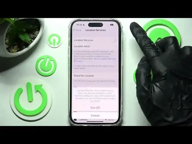 'Video thumbnail for How to Turn On & Off Location in iPhone 14 Pro - Location Services'