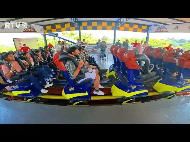 Video thumbnail for Nitro - Roller Coaster at Imagicaa Theme Park, Khopoli - Lonavala (INDIA)@RealTimeVlog