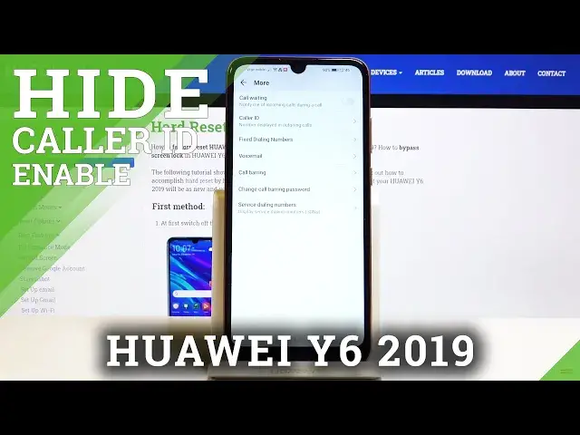 Video thumbnail for How to Make Phone Number Private in Huawei Y6 2019 - Hide Caller ID
