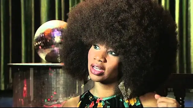 'Video thumbnail for Meet the woman with the world's largest afro'