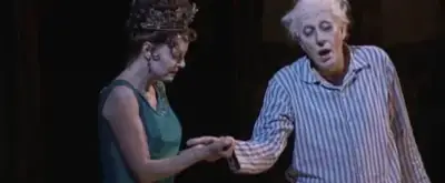 Video thumbnail for Broadway Rewind: EXIT THE KING Makes an Entrance on Broadway in 2009