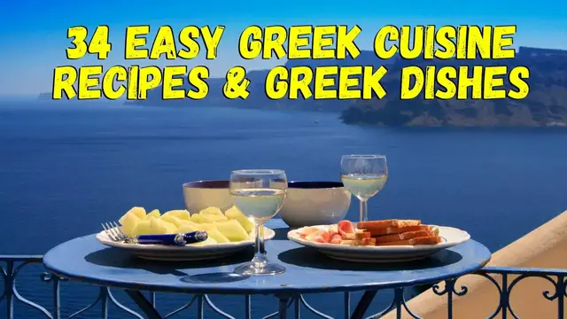 Video thumbnail for 34 Easy Greek Cuisine Recipes & Greek Dish