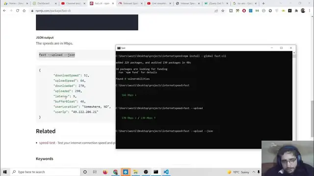 Video thumbnail for Build a Internet Speed Test (Download & Upload) Checker in Node.js & Express Using JS [LIVE CODING]