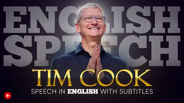 Video thumbnail for ENGLISH SPEECH | TIM COOK: Serve Humanity (English Subtitles)