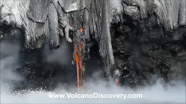 Video thumbnail for Kilauea lava ocean entry morning 12 Nov 2016