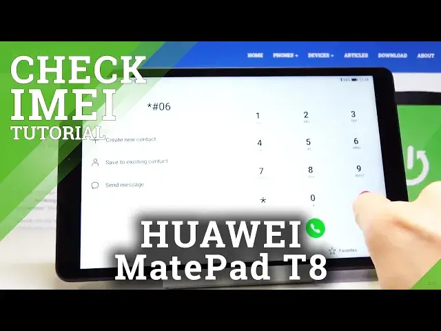 'Video thumbnail for How to Check IMEI and SN in HUAWEI MatePad T8 – IMEI Status and Serial Number'