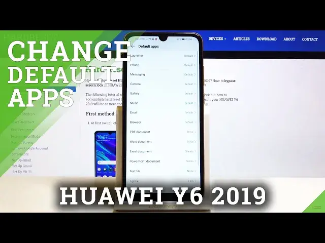 Video thumbnail for How to Set Up Default Browser in Huawei Y6 2019 - Add Default Apps