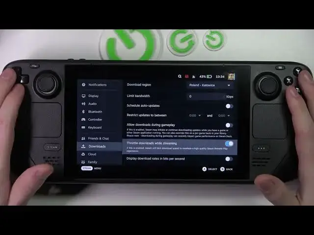 Video thumbnail for Steam Deck   How To Stop Download When Playing