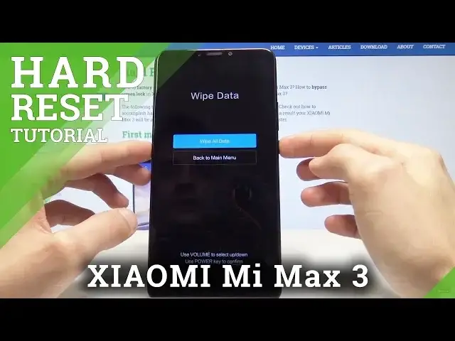 'Video thumbnail for Hard Reset XIAOMI Mi Max 3 - Bypass Screen Lock / Wipe Data'