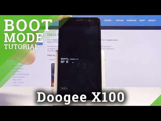 'Video thumbnail for How to Enter Boot Mode in Doogee X100 – Device Mode'