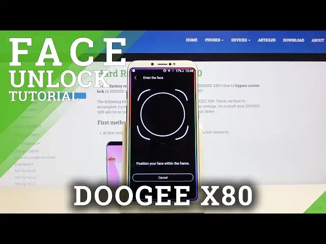 'Video thumbnail for How to Activate Face Recognition Feature in Doogee X80 - Set Up Face Unlock'